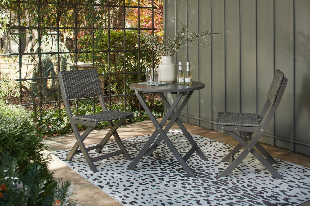 Safari Peak Outdoor Table and Chairs (Set of 3) - P201-050 - In Stock Furniture