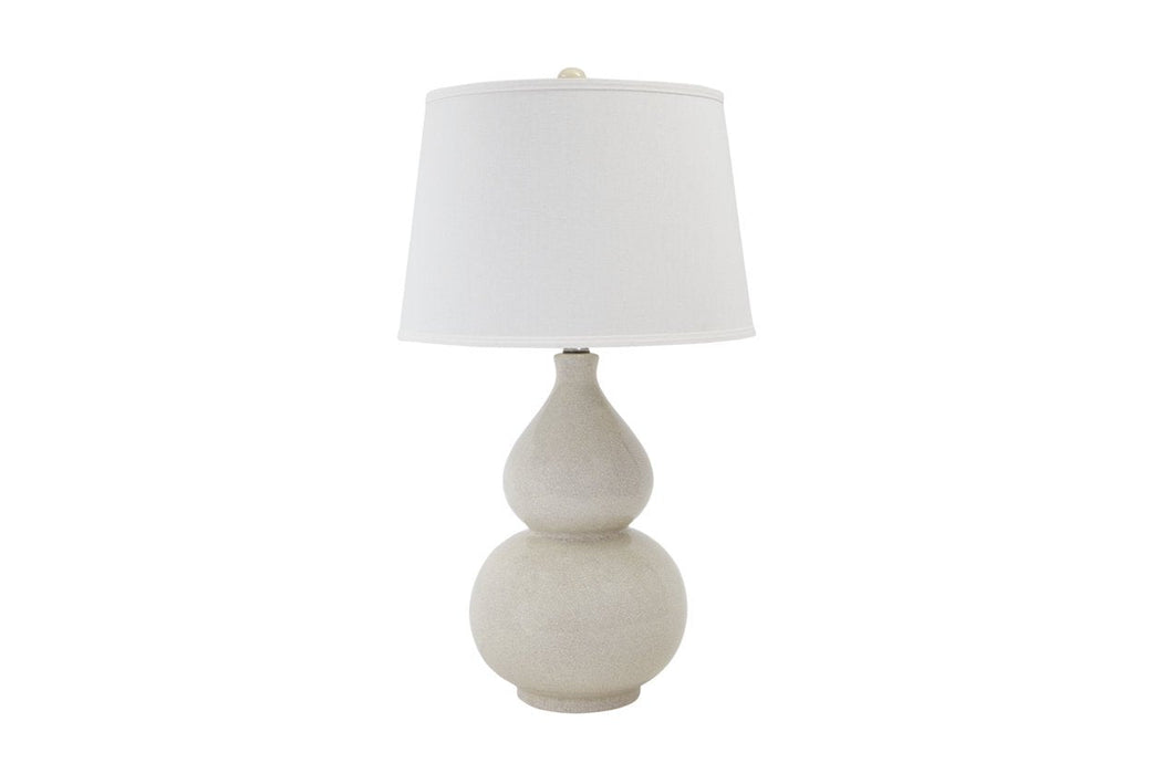 Saffi Cream Table Lamp - L100074 - Gate Furniture