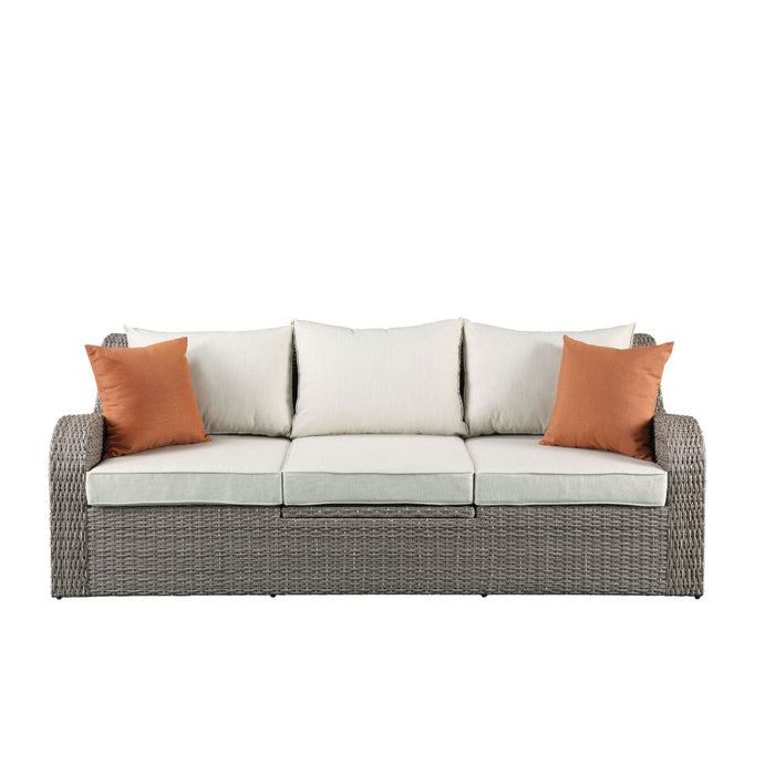 Salena Patio Sofa & Ottoman - 45010 - In Stock Furniture