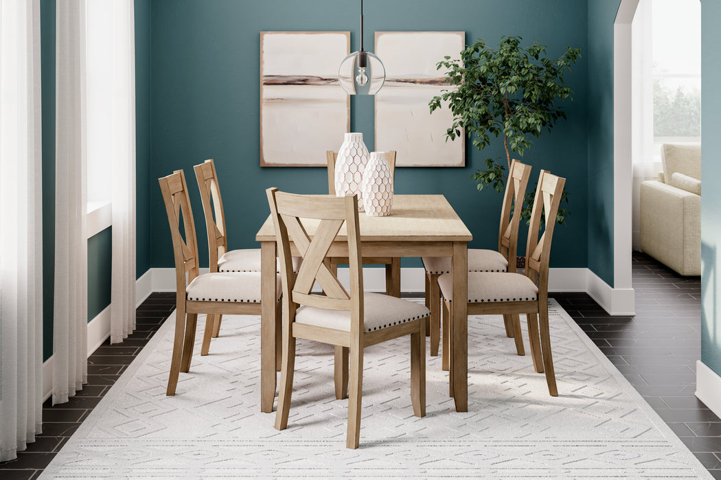 Sanbriar Dining Table and Chairs (Set of 7) - D393-425