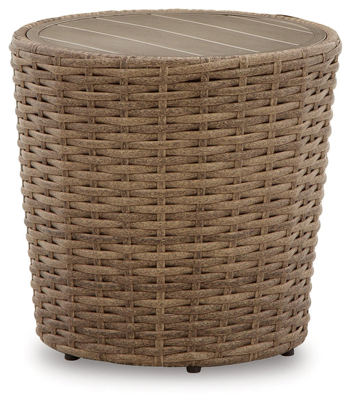 SANDY BLOOM Outdoor End Table - P507-706 - In Stock Furniture