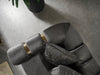 Santana Smoke Velvet Sofa & Loveseat - Gate Furniture