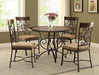 Sarah Brown Round Dining Set - Gate Furniture