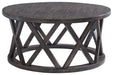 Sharzane Grayish Brown Coffee Table - T711-8 - Gate Furniture