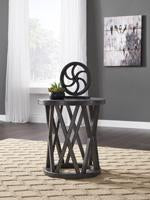 Sharzane Grayish Brown End Table - T711-6 - Gate Furniture