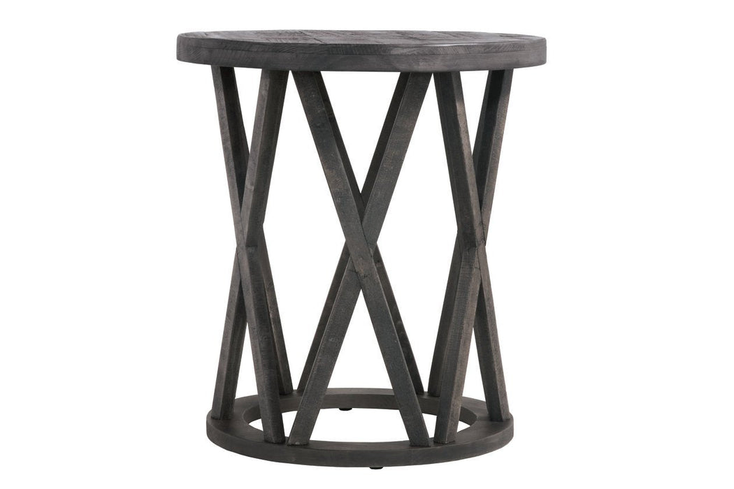 Sharzane Grayish Brown End Table - T711-6 - Gate Furniture