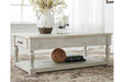 Shawnalore Whitewash Coffee Table - T782-1 - Gate Furniture