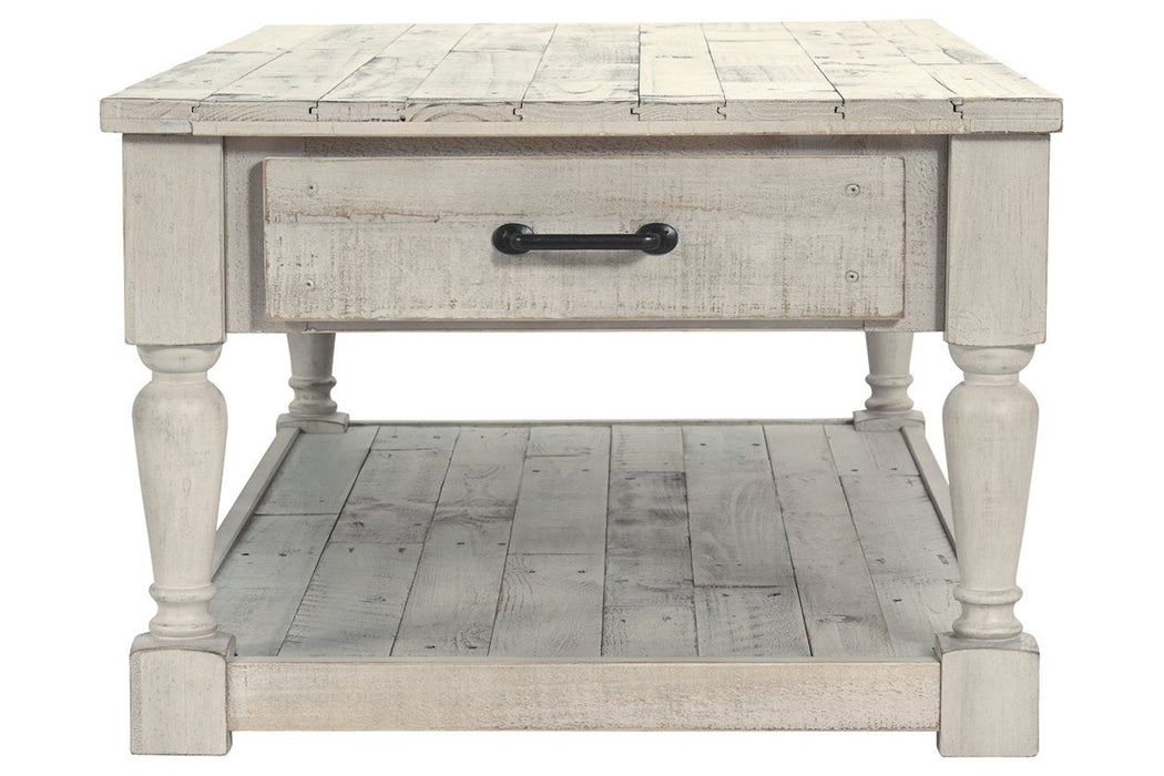 Shawnalore Whitewash Coffee Table - T782-1 - Gate Furniture