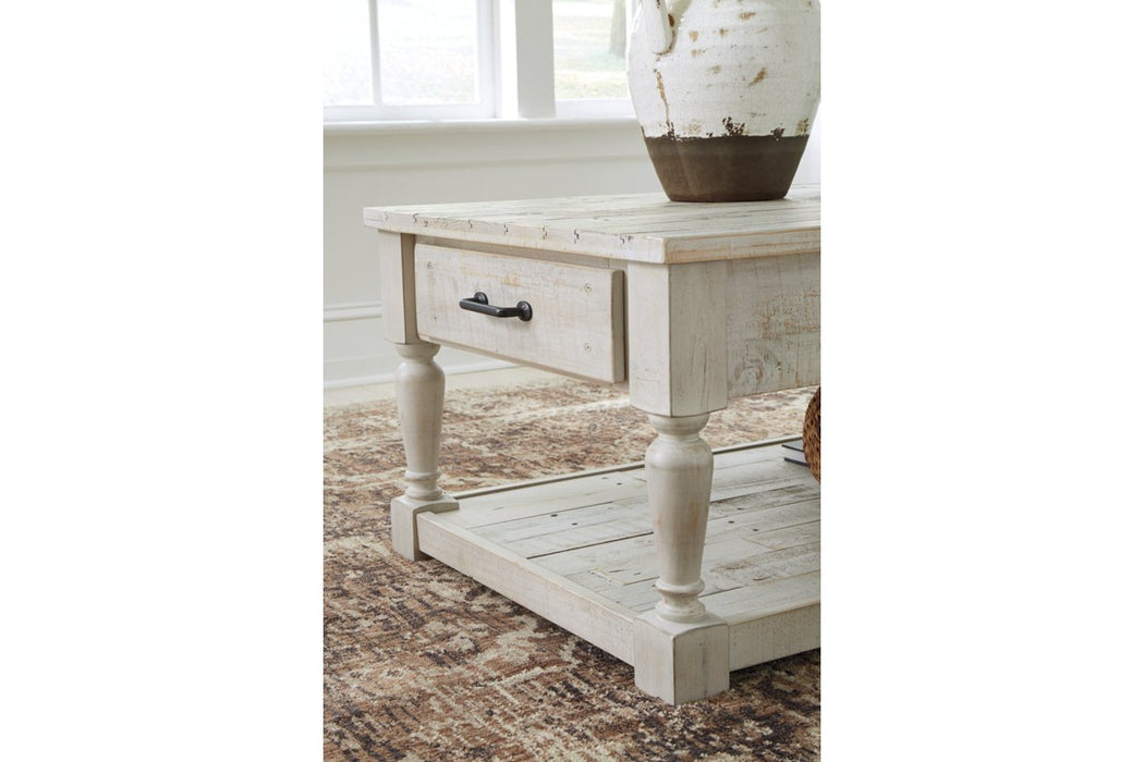 Shawnalore Whitewash Coffee Table - T782-1 - Gate Furniture