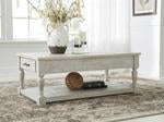 Shawnalore Whitewash Coffee Table - T782-1 - Gate Furniture