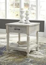 Shawnalore Whitewash End Table - T782-3 - Gate Furniture