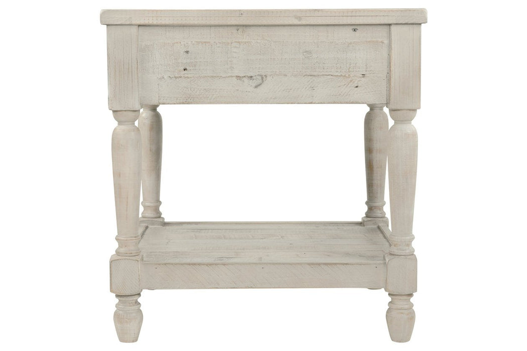 Shawnalore Whitewash End Table - T782-3 - Gate Furniture