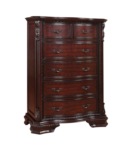 Sheffield Dark Cherry Chest - B1100-4 - Gate Furniture