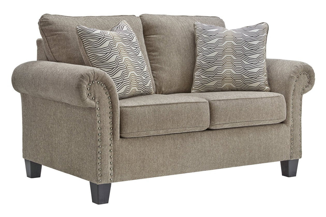 Shewsbury Pewter Loveseat - 4720235 - Gate Furniture