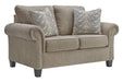 Shewsbury Pewter Loveseat - 4720235 - Gate Furniture