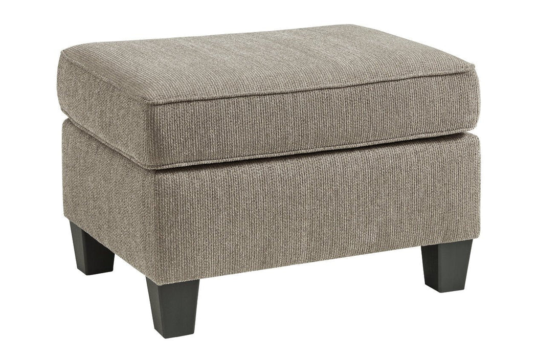 Shewsbury Pewter Ottoman - 4720214 - Gate Furniture