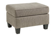 Shewsbury Pewter Ottoman - 4720214 - Gate Furniture