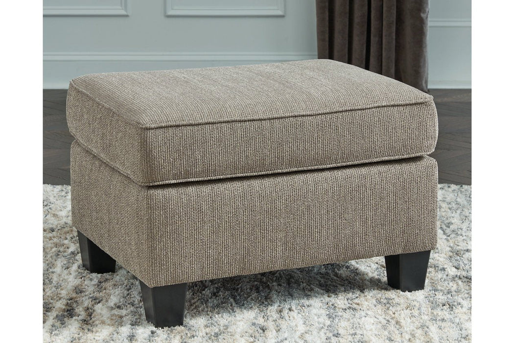 Shewsbury Pewter Ottoman - 4720214 - Gate Furniture