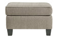 Shewsbury Pewter Ottoman - 4720214 - Gate Furniture