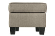 Shewsbury Pewter Ottoman - 4720214 - Gate Furniture