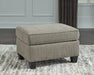 Shewsbury Pewter Ottoman - 4720214 - Gate Furniture