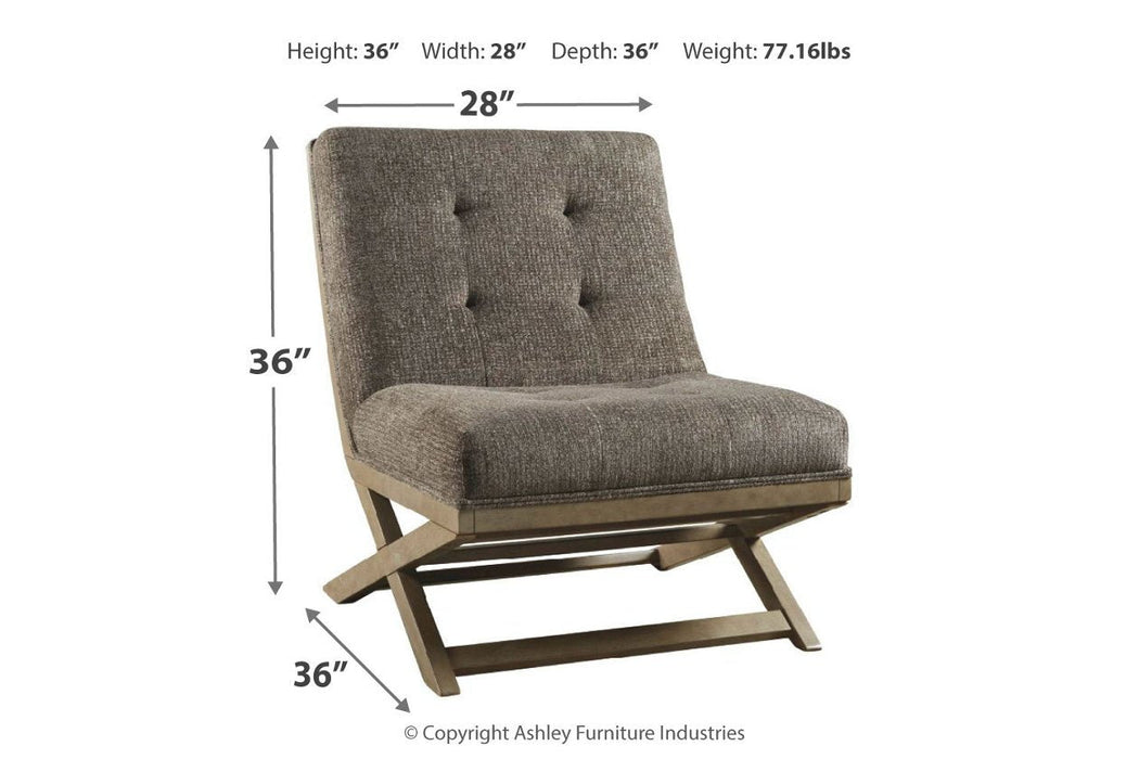 Sidewinder Taupe Accent Chair - A3000135 - Gate Furniture