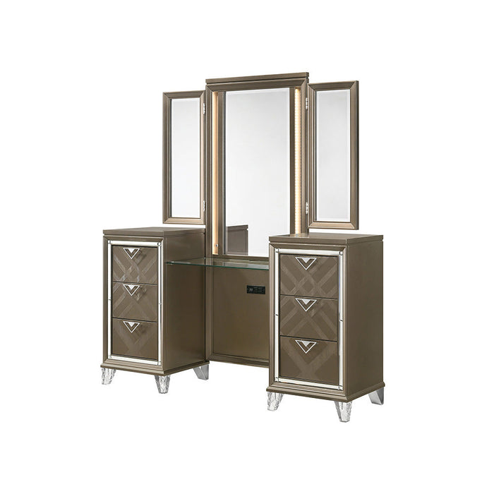 Skylar Vanity Desk - 25327 - In Stock Furniture