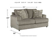 Soletren Ash Loveseat - 9510335 - Gate Furniture