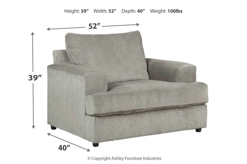 Soletren Ash Oversized Chair - 9510323 - Gate Furniture