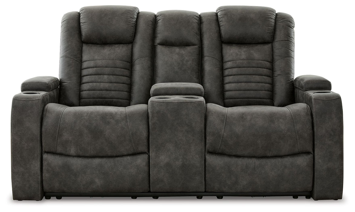 Soundcheck Power Reclining Loveseat with Console - 3060618 - In Stock Furniture