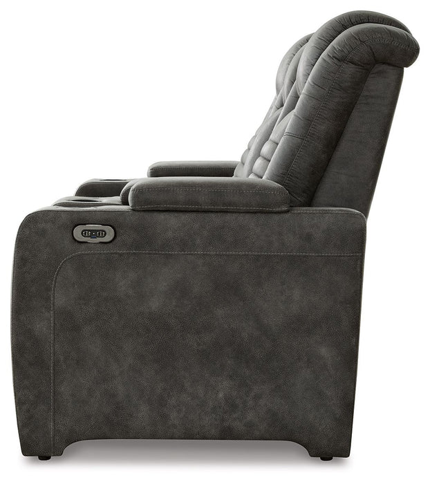 Soundcheck Power Reclining Loveseat with Console - 3060618 - In Stock Furniture