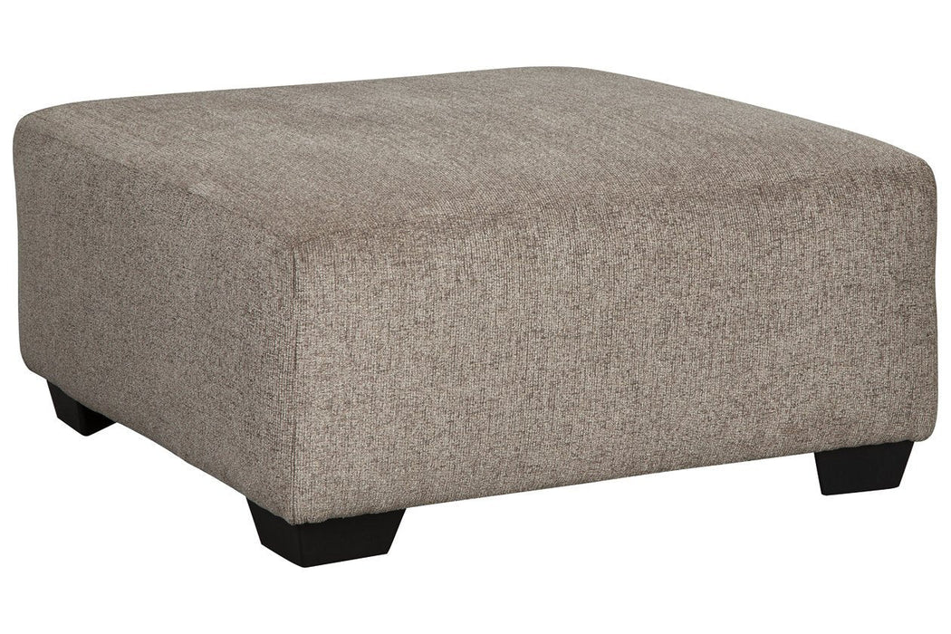 [SPECIAL] Ballinasloe Platinum Oversized Ottoman - 8070208 - Gate Furniture