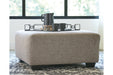 [SPECIAL] Ballinasloe Platinum Oversized Ottoman - 8070208 - Gate Furniture