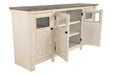 [SPECIAL] Bolanburg Two-tone 74" TV Stand - W647-60 - Gate Furniture