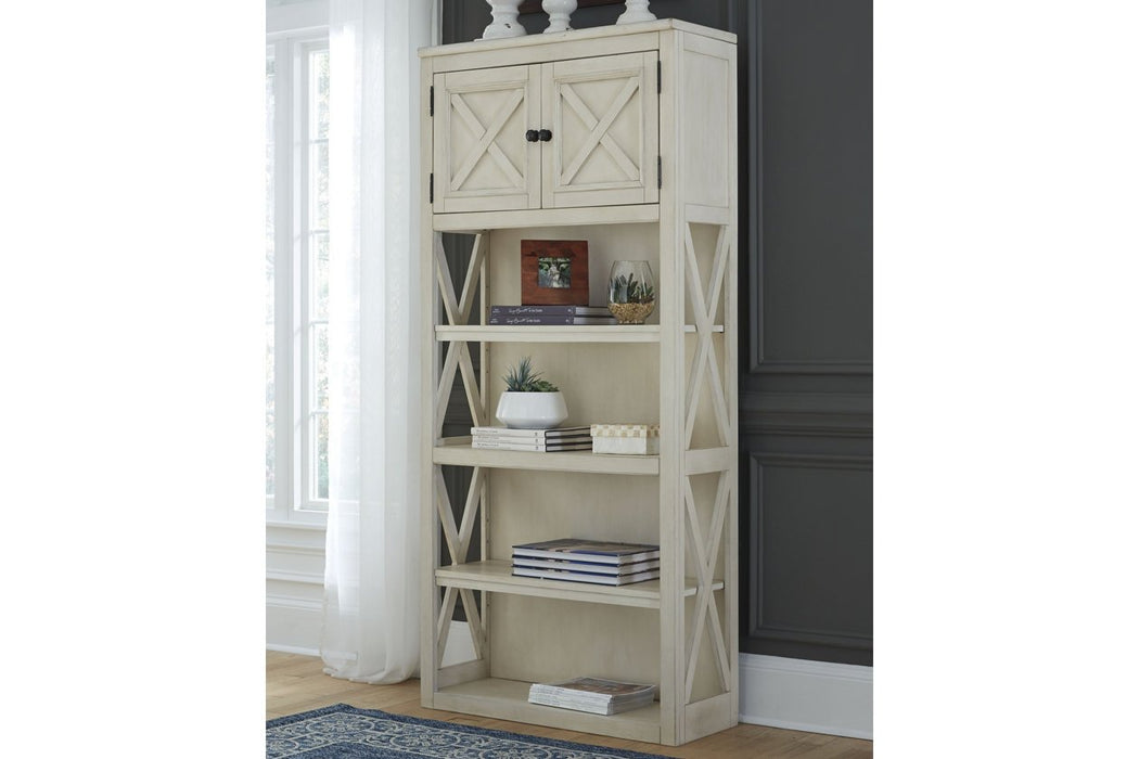 [SPECIAL] Bolanburg Two-tone 75" Bookcase - H647-17 - Gate Furniture