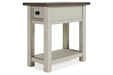 [SPECIAL] Bolanburg Two-tone Chairside End Table - T637-107 - Gate Furniture