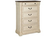 [SPECIAL] Bolanburg Two-tone Chest of Drawers - B647-146 - Gate Furniture