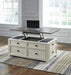 [SPECIAL] Bolanburg Two-tone Coffee Table with Lift Top - T637-20 - Gate Furniture