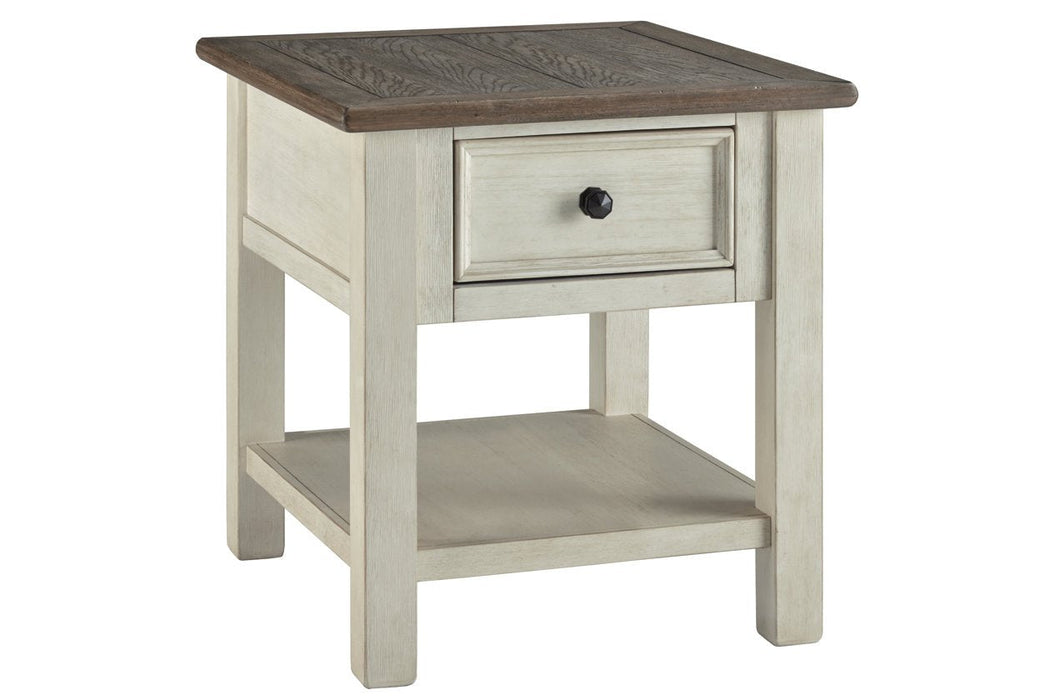 [SPECIAL] Bolanburg Two-tone End Table - T637-3 - Gate Furniture