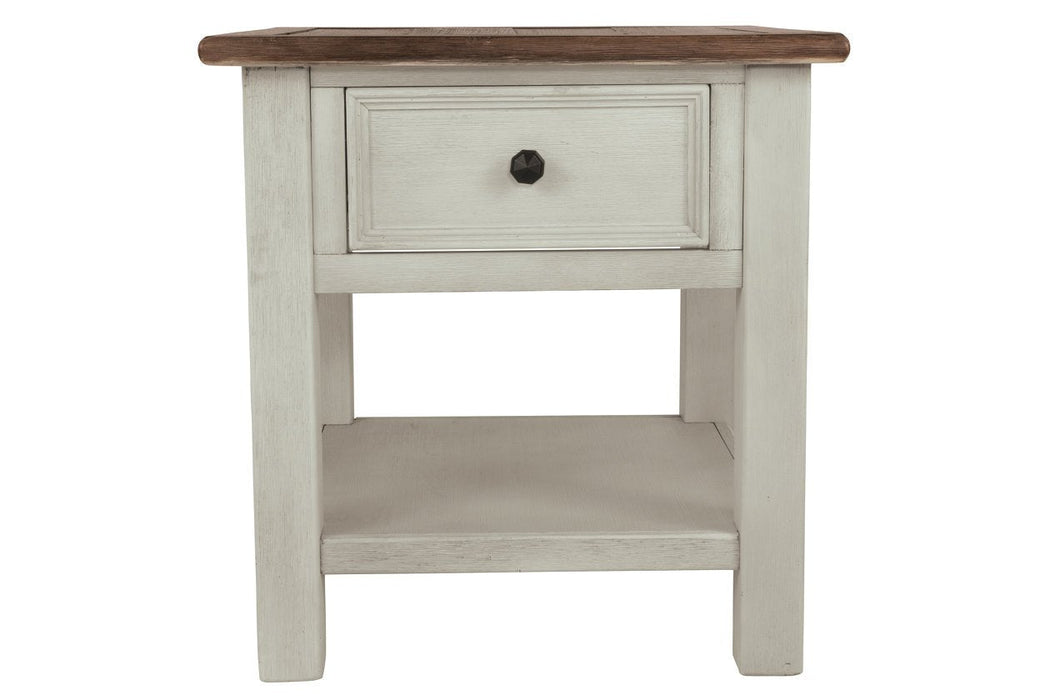 [SPECIAL] Bolanburg Two-tone End Table - T637-3 - Gate Furniture