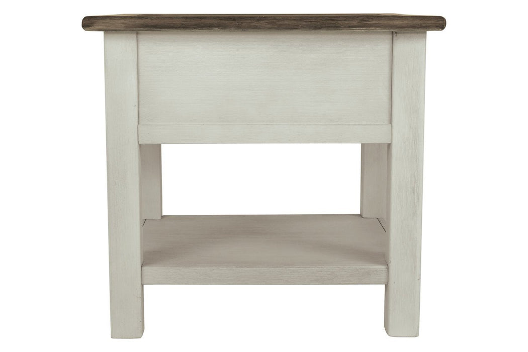 [SPECIAL] Bolanburg Two-tone End Table - T637-3 - Gate Furniture