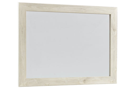 [SPECIAL] Cambeck Whitewash Bedroom Mirror - B192-36 - Gate Furniture