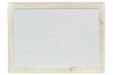 [SPECIAL] Cambeck Whitewash Bedroom Mirror - B192-36 - Gate Furniture