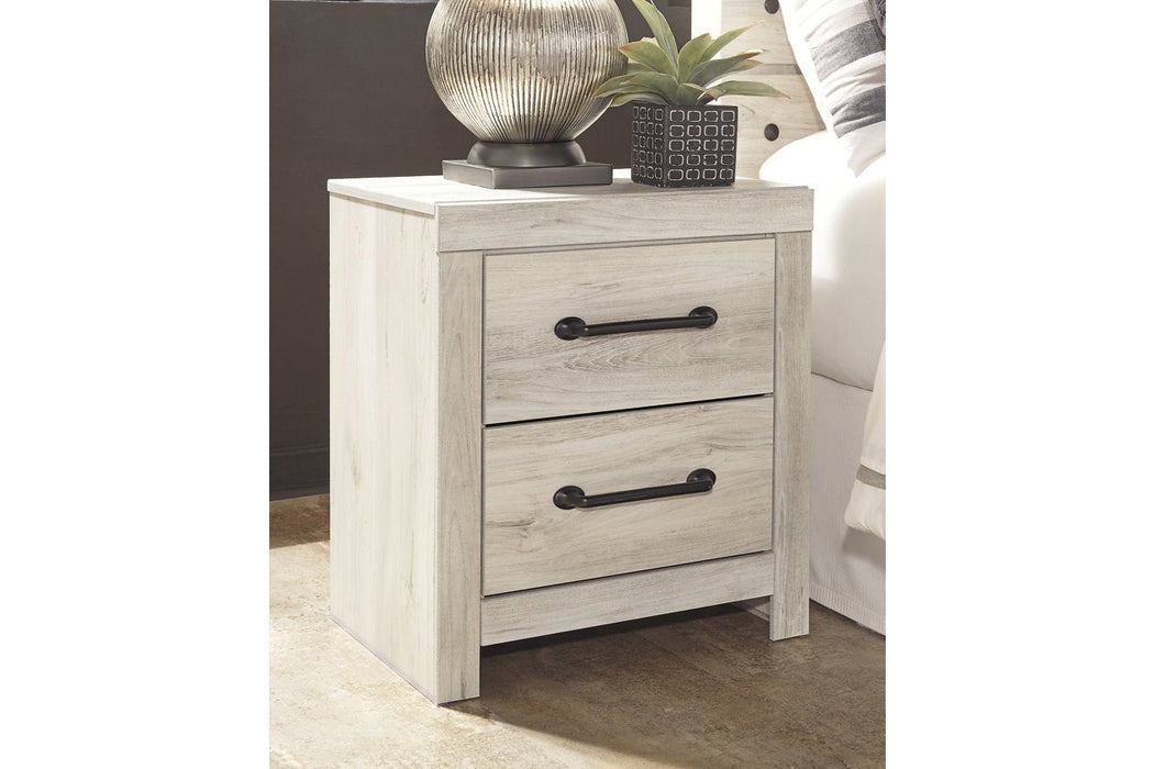 [SPECIAL] Cambeck Whitewash Nightstand - B192-92 - Gate Furniture