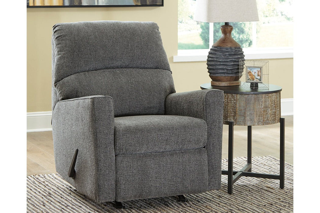 [SPECIAL] Dalhart Charcoal Recliner - 8570325 - Gate Furniture