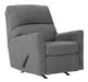 [SPECIAL] Dalhart Charcoal Recliner - 8570325 - Gate Furniture