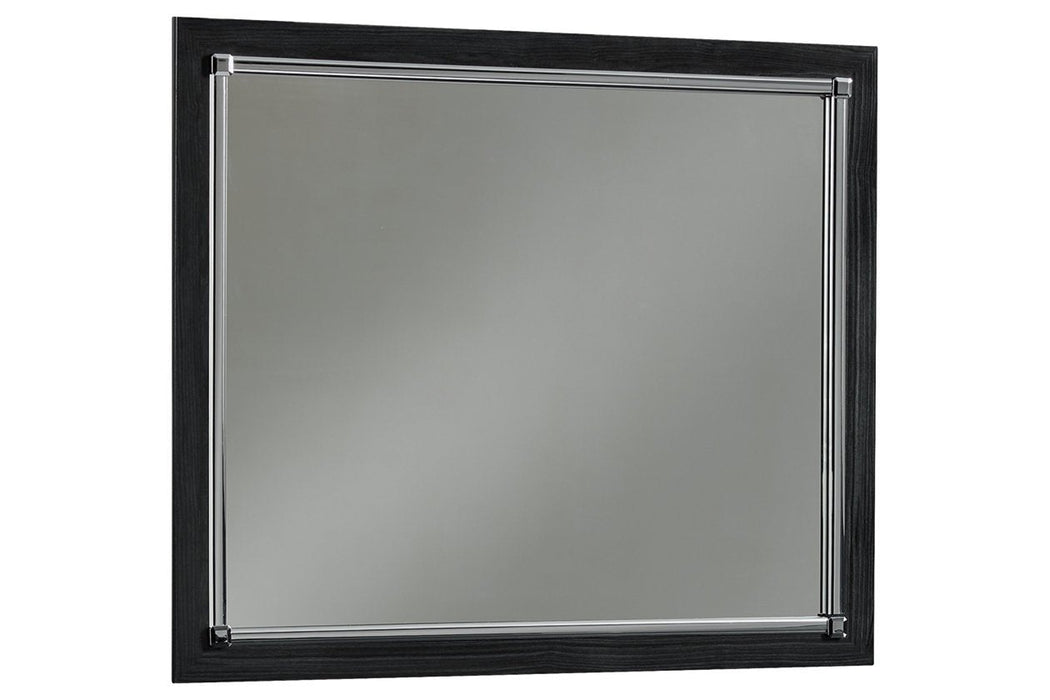 [SPECIAL] Kaydell Black Bedroom Mirror - B1420-36 - Gate Furniture