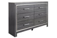 [SPECIAL] Lodanna Gray Dresser - B214-31 - Gate Furniture