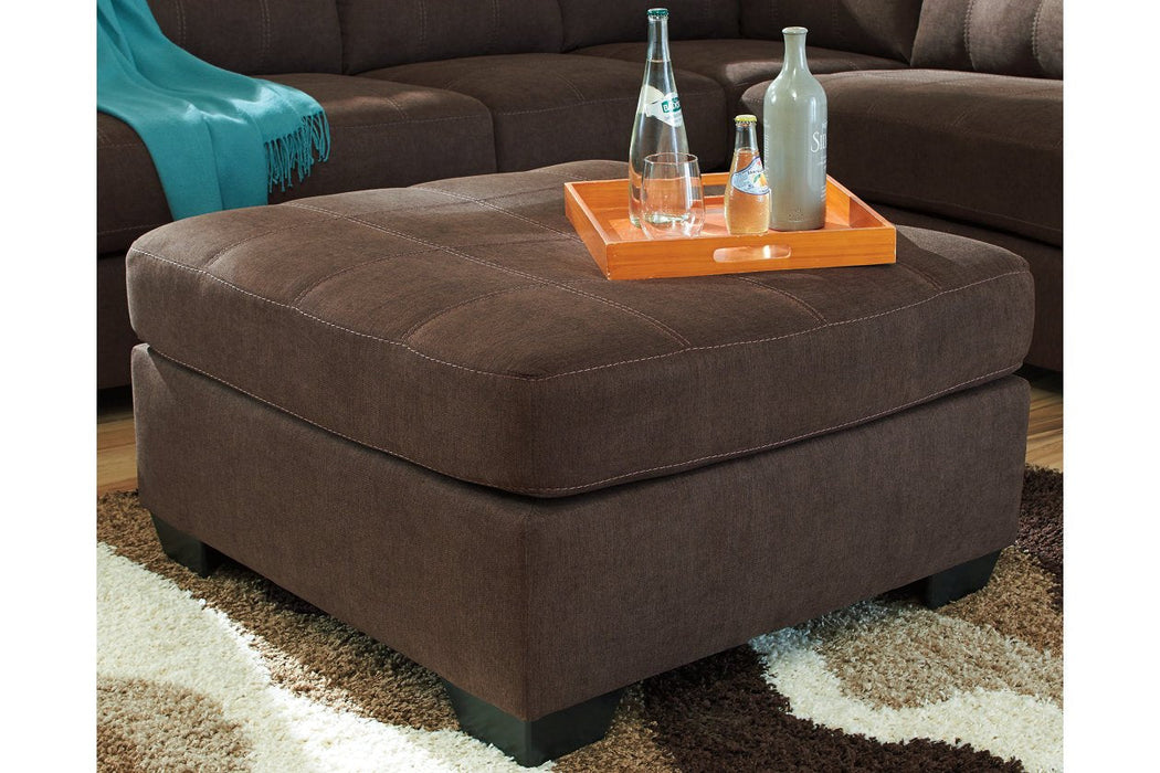 [SPECIAL] Maier Walnut Oversized Accent Ottoman - 4522108 - Gate Furniture