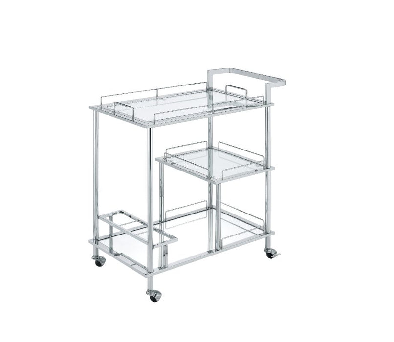 Splinter Serving Cart - 98215 - In Stock Furniture